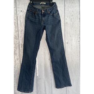Levi's 529 Curvy Boot Cut Mid Rise Blue Denim Jeans Women's Size 4